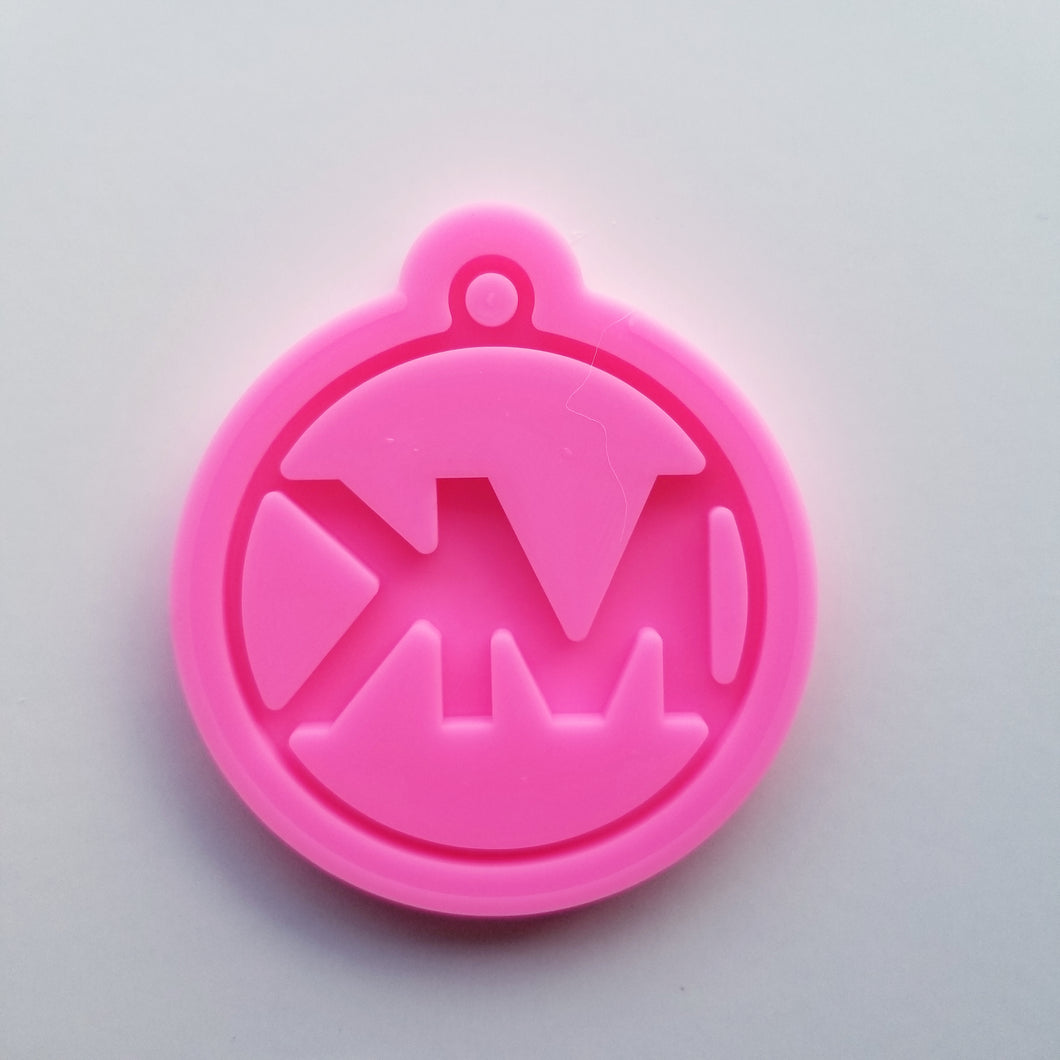 Shiny keychain mold