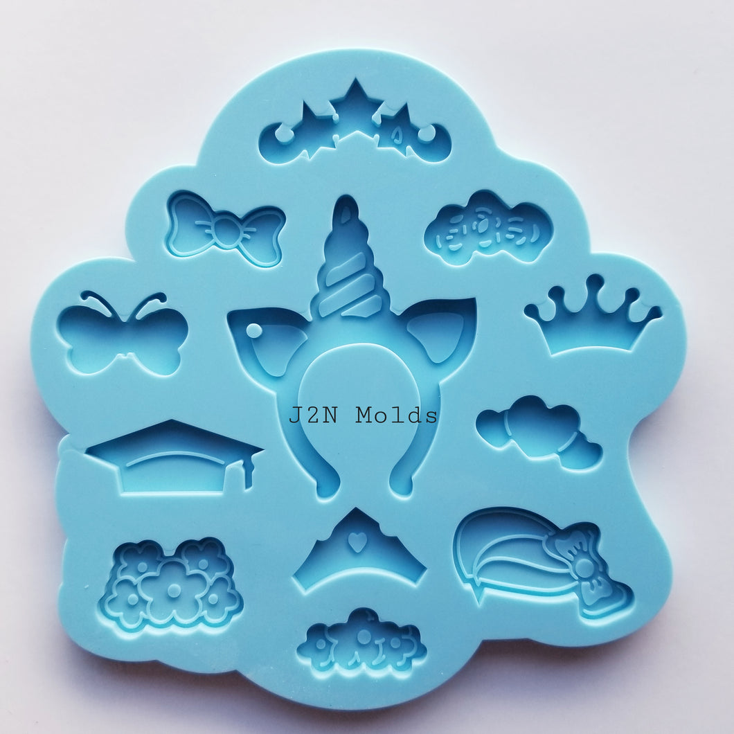 Unicorn headband mold