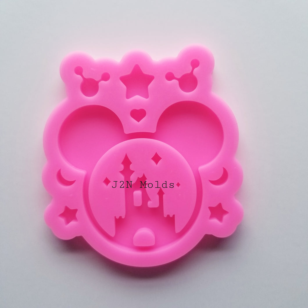 Shiny mouse/castle shaker mold