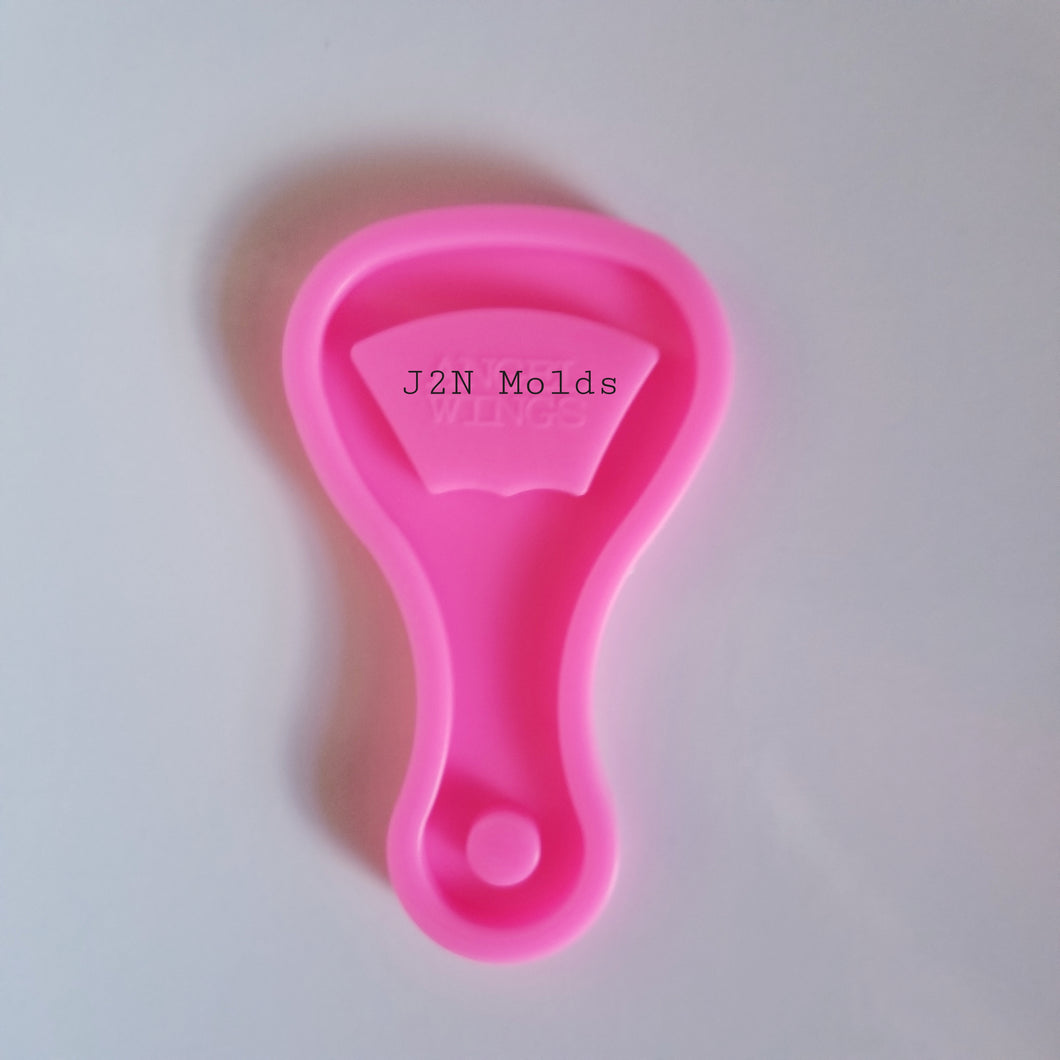 Shiny bottle cap opener mold