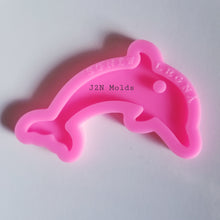 Load image into Gallery viewer, Shiny Dolphin Keychain mold
