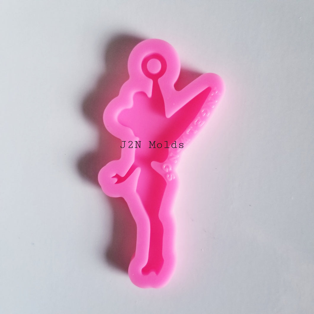 Shiny fairy keychain mold