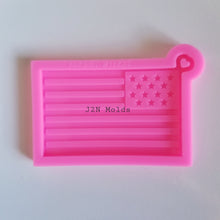 Load image into Gallery viewer, Shiny Flag Keychain Mold
