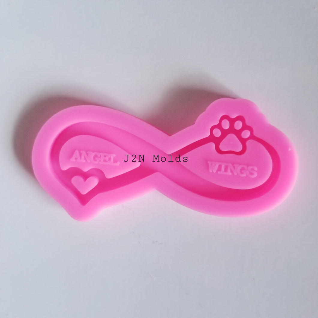 Shiny Love ribbon mold