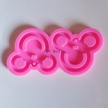 Load image into Gallery viewer, Shiny mouse earring molds
