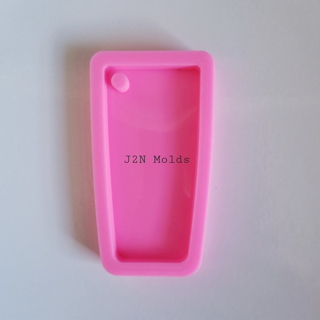 Shiny water cup keychain mold