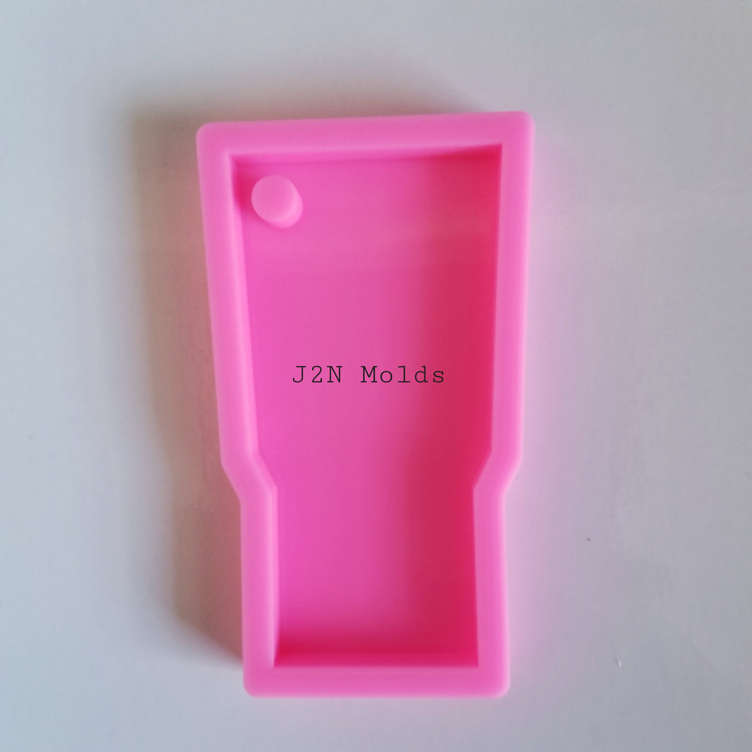 Shiny 30oz tumbler cup keychain mold