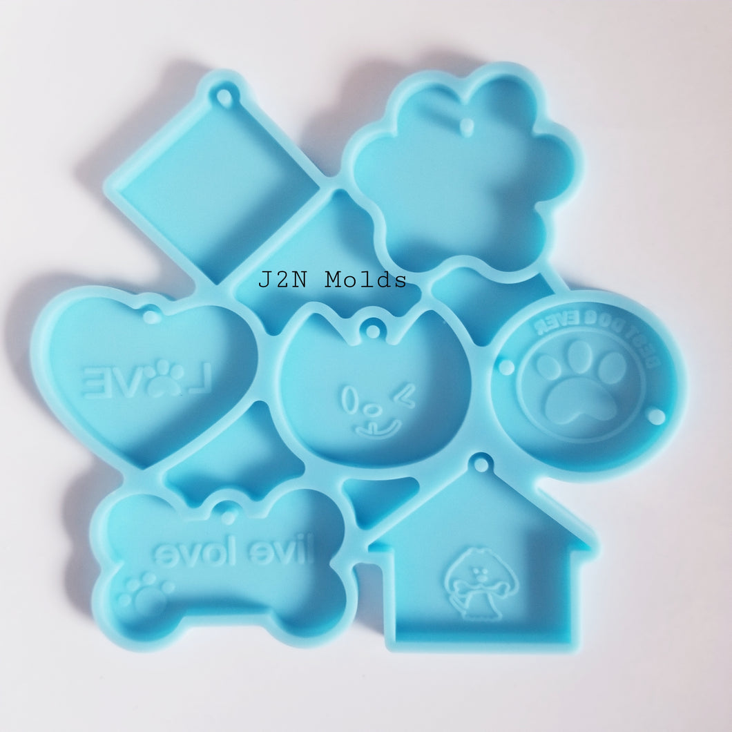 Pet tag molds