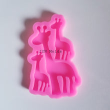 Load image into Gallery viewer, Shiny Mama/baby Giraffe mold
