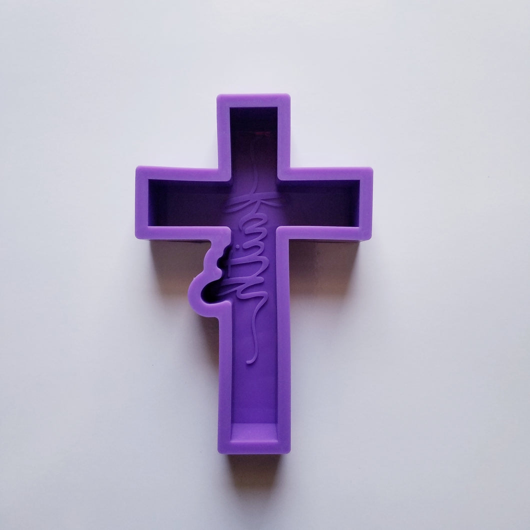 Freshie cross/faith mold