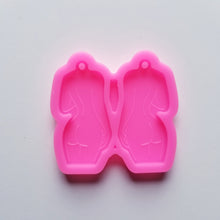 Load image into Gallery viewer, Shiny lady body earring/keychain molds
