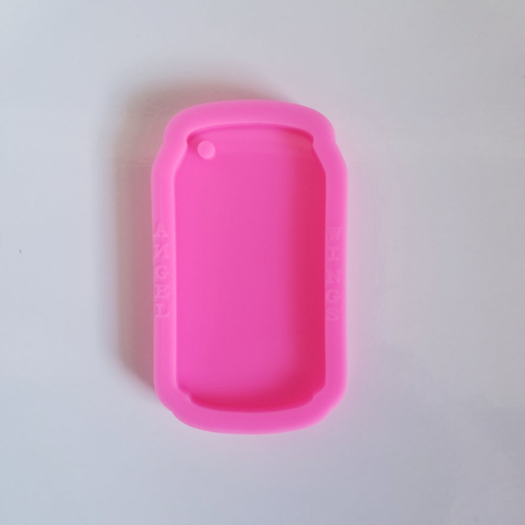 Soda can keychain mold