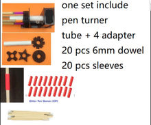Load image into Gallery viewer, Glitter pen turner adapter kit set
