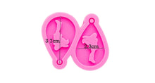 Load image into Gallery viewer, Shiny super girl earring molds
