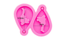 Load image into Gallery viewer, Shiny super girl earring molds
