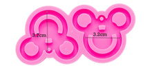 Load image into Gallery viewer, Shiny mouse earring molds
