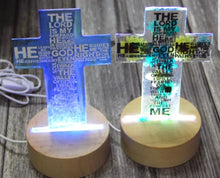 Load image into Gallery viewer, Bible verse cross plaque mold
