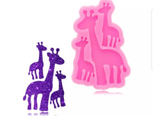 Load image into Gallery viewer, Shiny Mama/baby Giraffe mold
