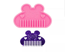 Load image into Gallery viewer, Shiny mouse comb mold
